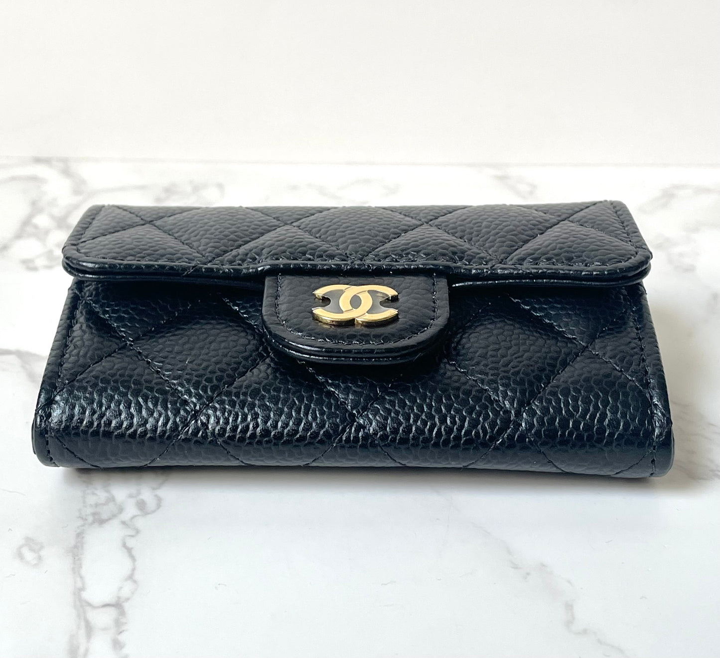 Chanel Classic Flap Caviar Card Holder