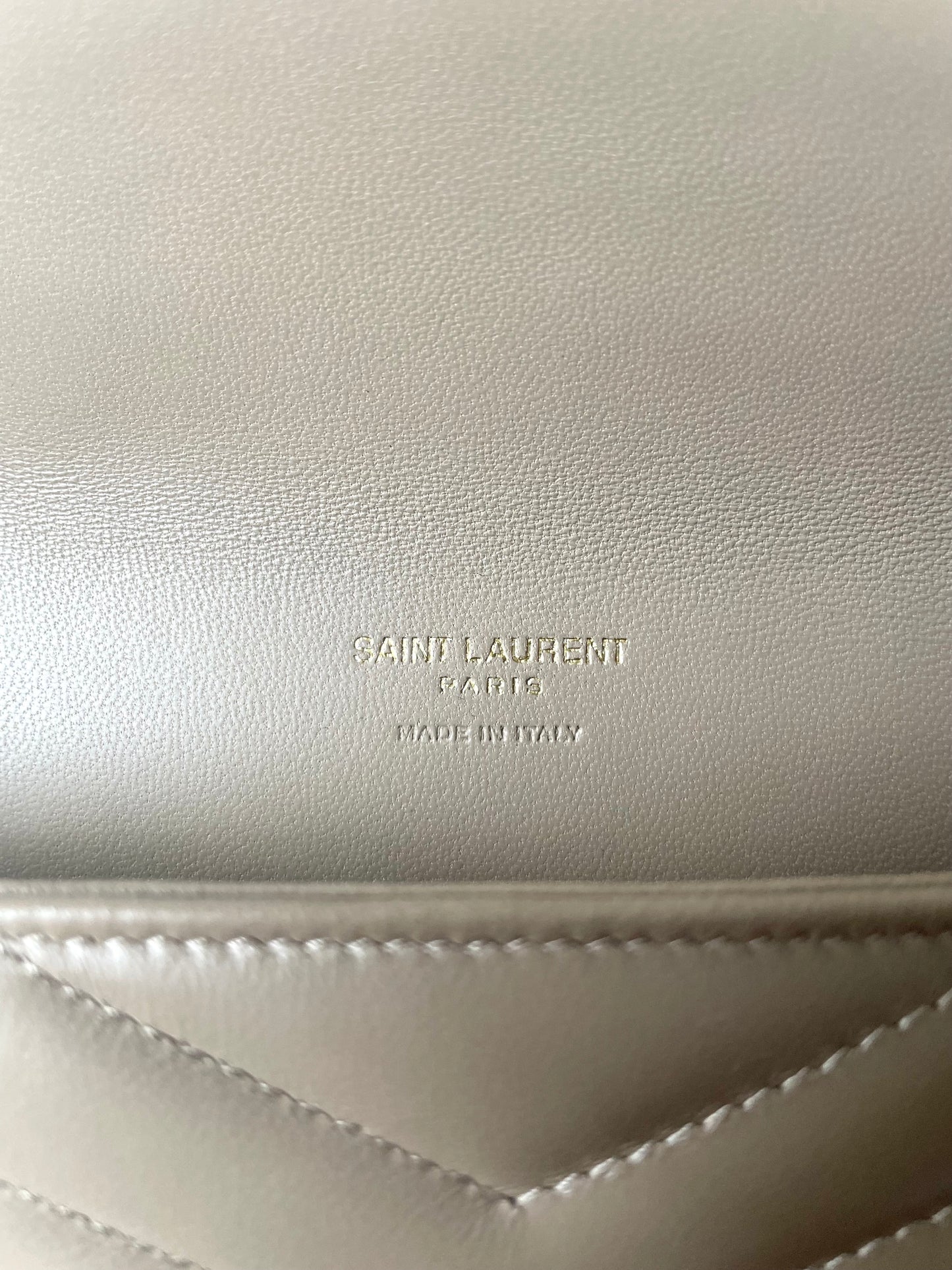 Saint Laurent Cassandre Matelasse Flap Pouch - New Model