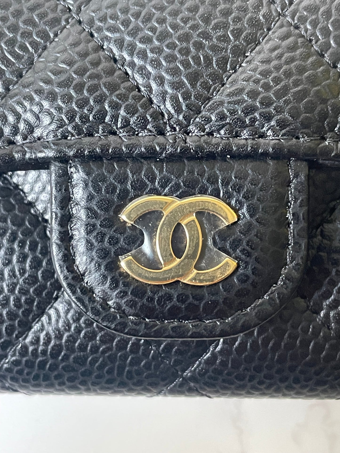 Chanel Classic Flap Caviar Card Holder