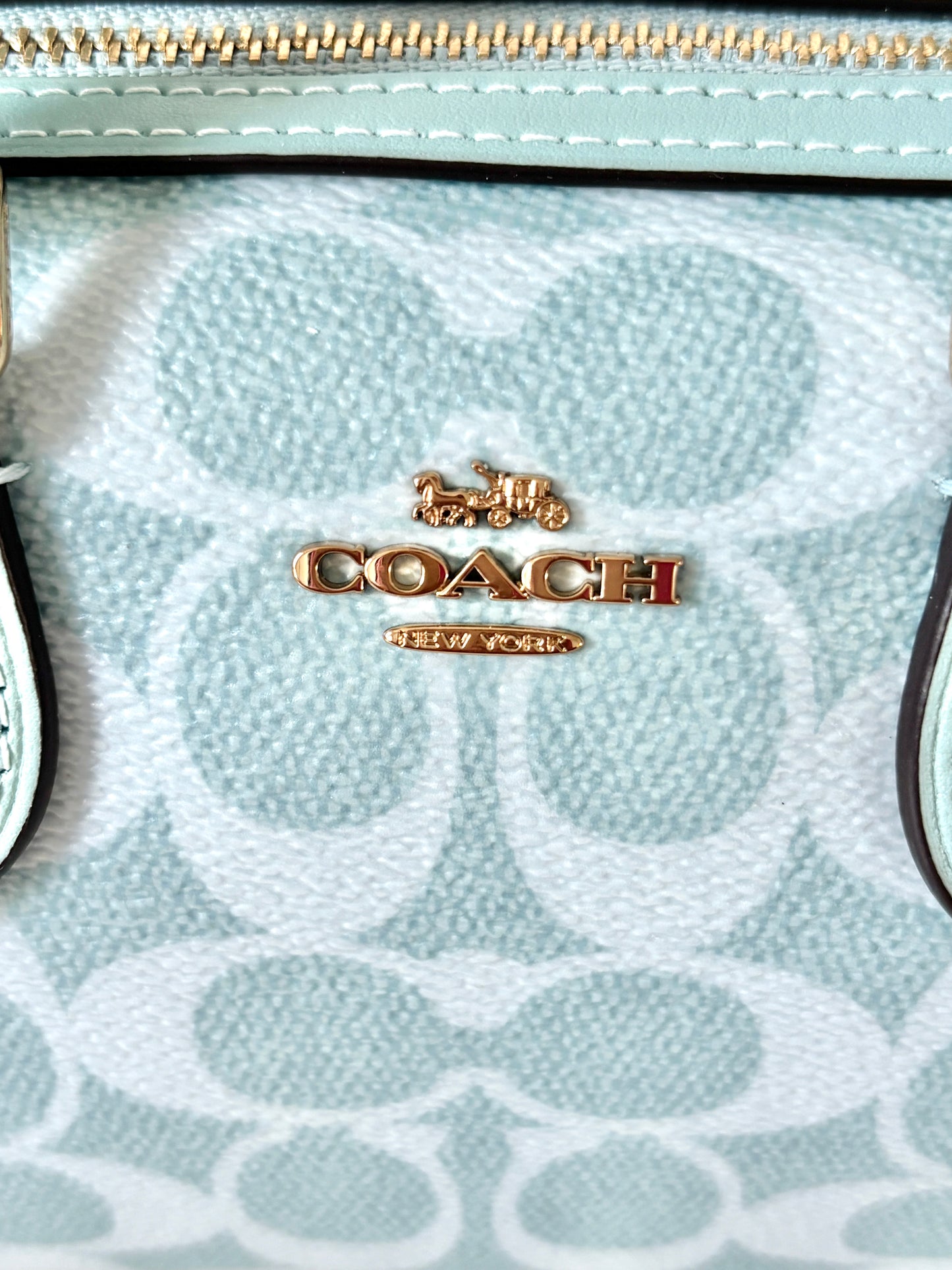 Coach Mini Rowan Satchel in Signature Canvas