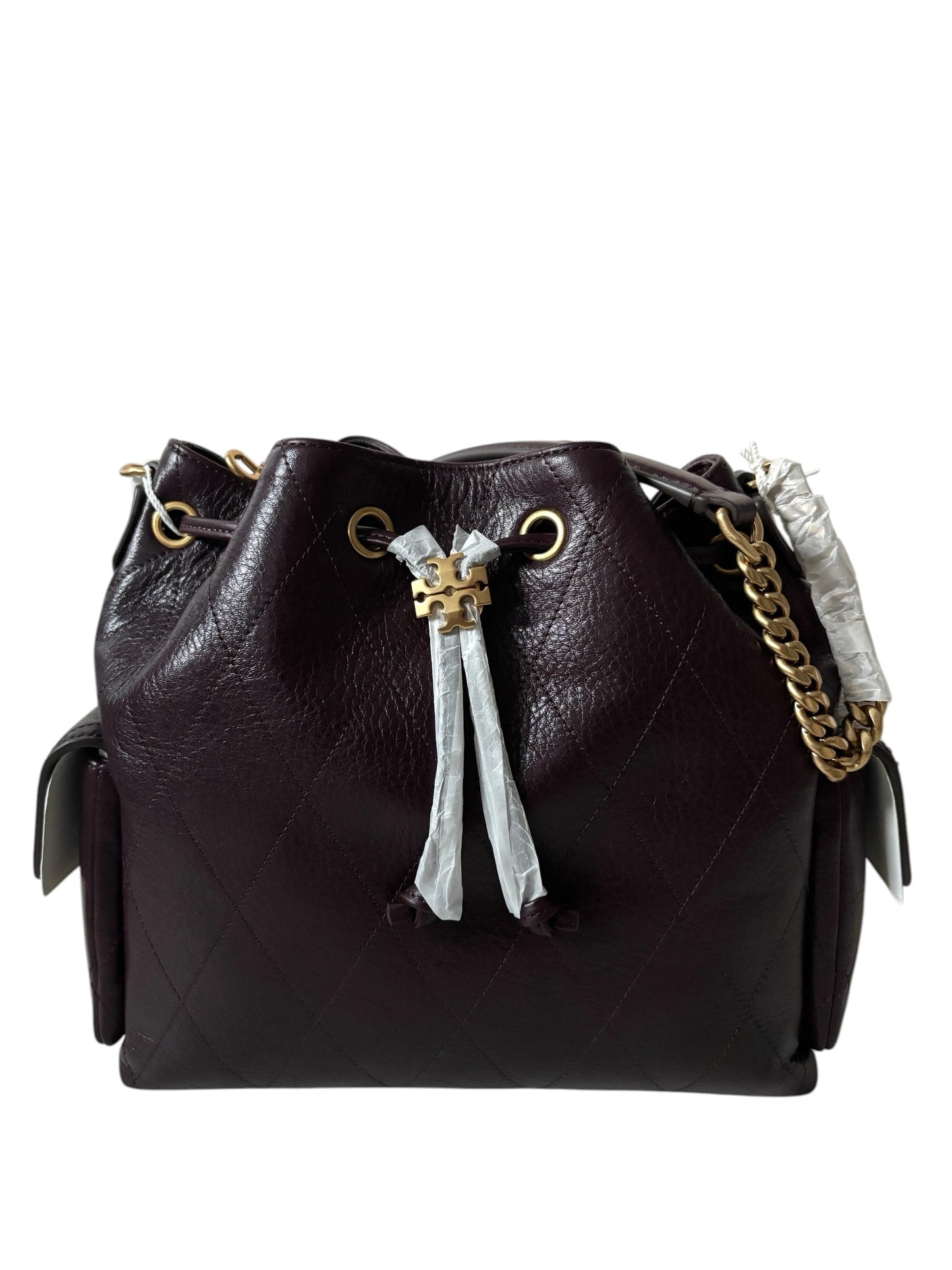 Tory Burch Charlie Drawstring Bag Small