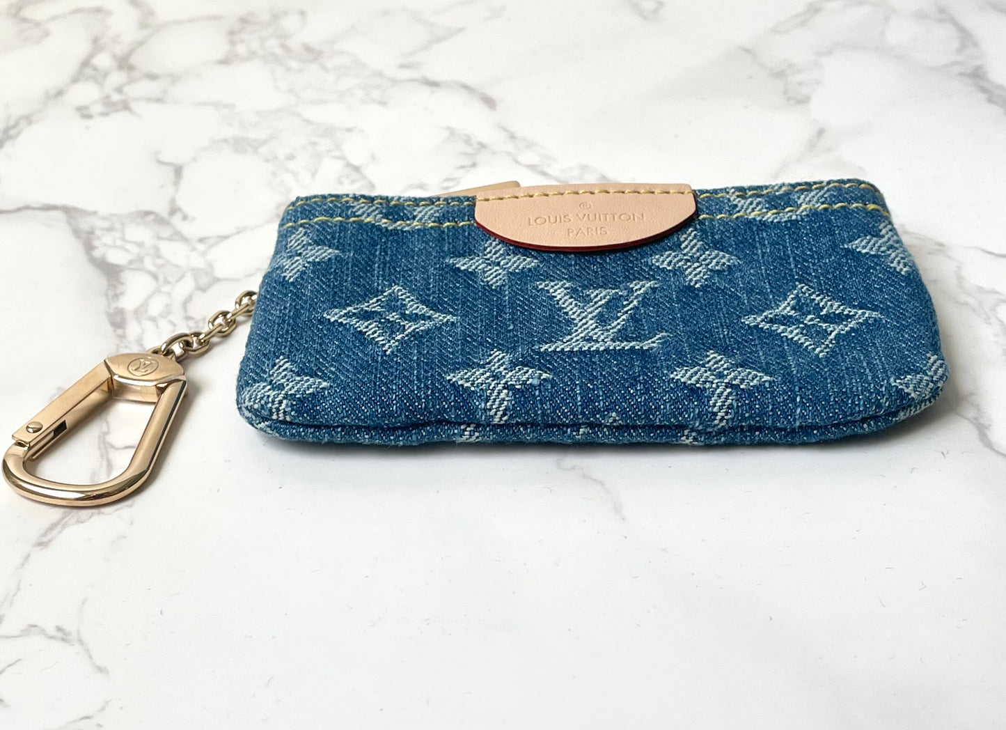 Louis Vuitton Denim Key Pouch