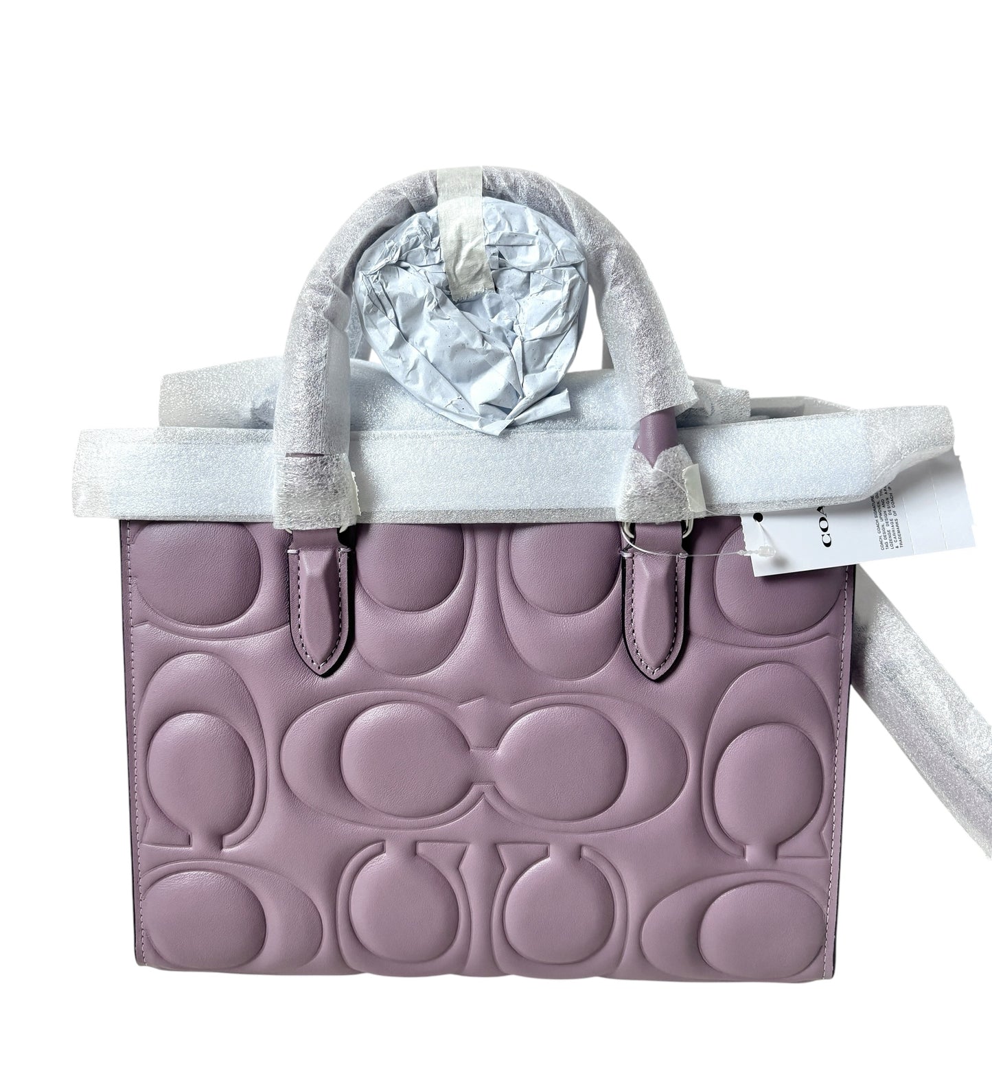 Coach Maggie Tote Small Signature Leather