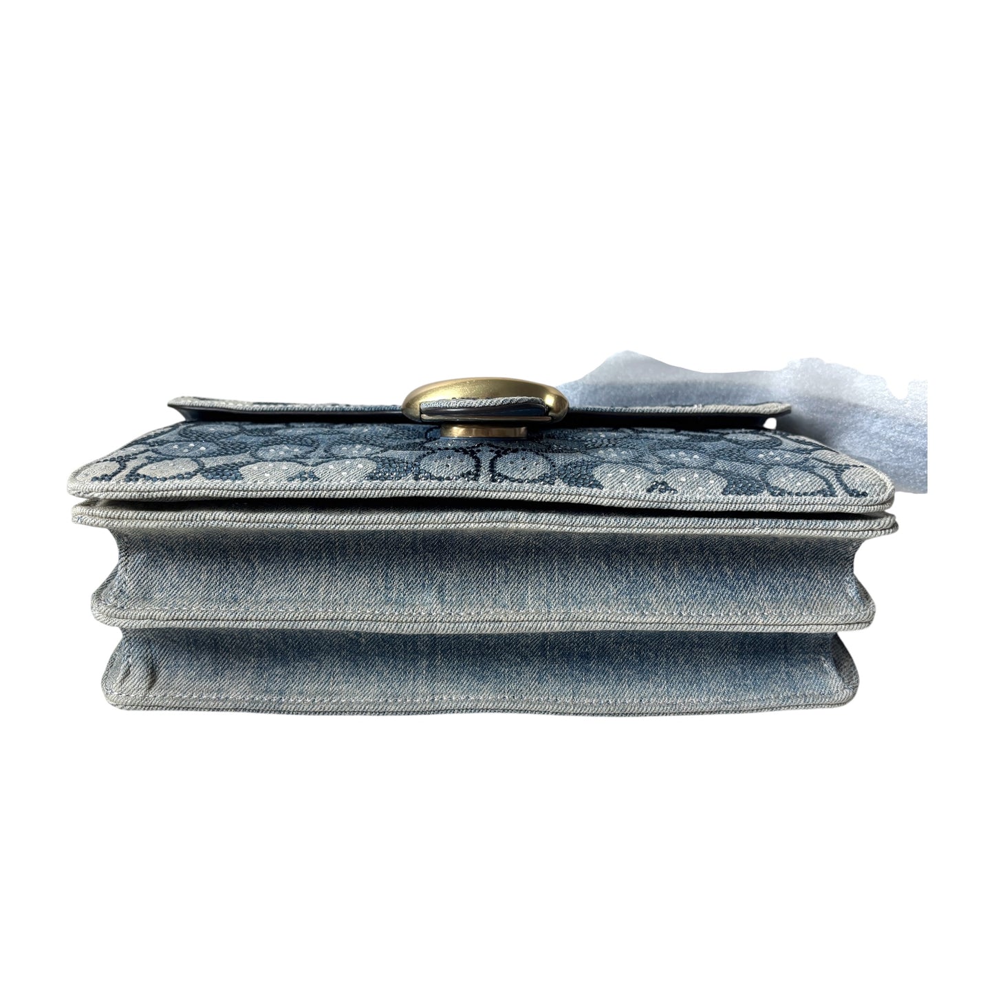 Coach Tabby 26 in Denim Crystal Jacquard