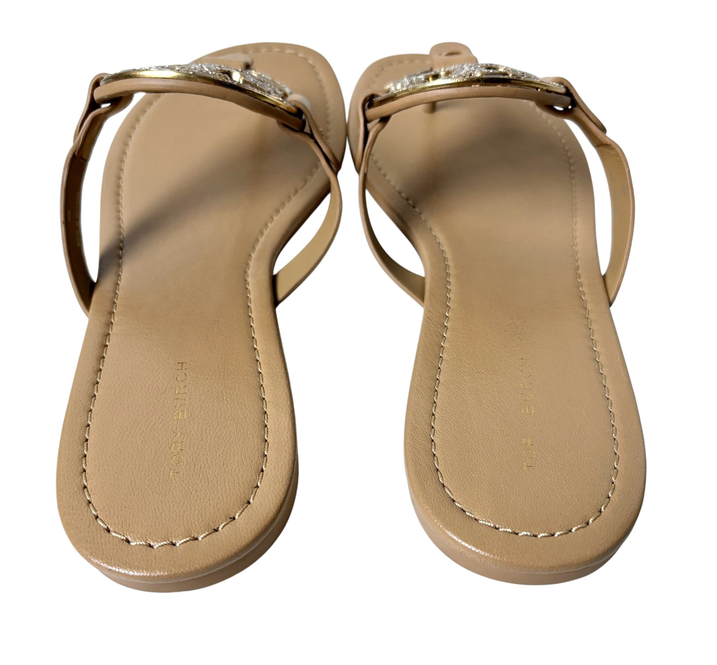 Tory Burch Miller Deco Pave Crystal Sandals