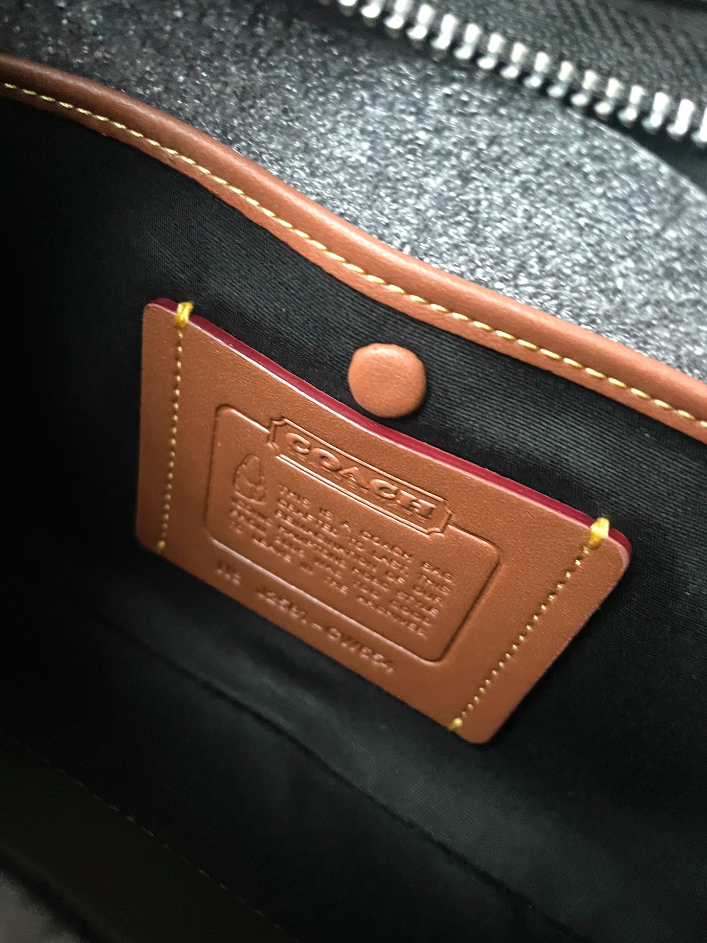 Coach Hamptons Hobo in Crystal Jacquard