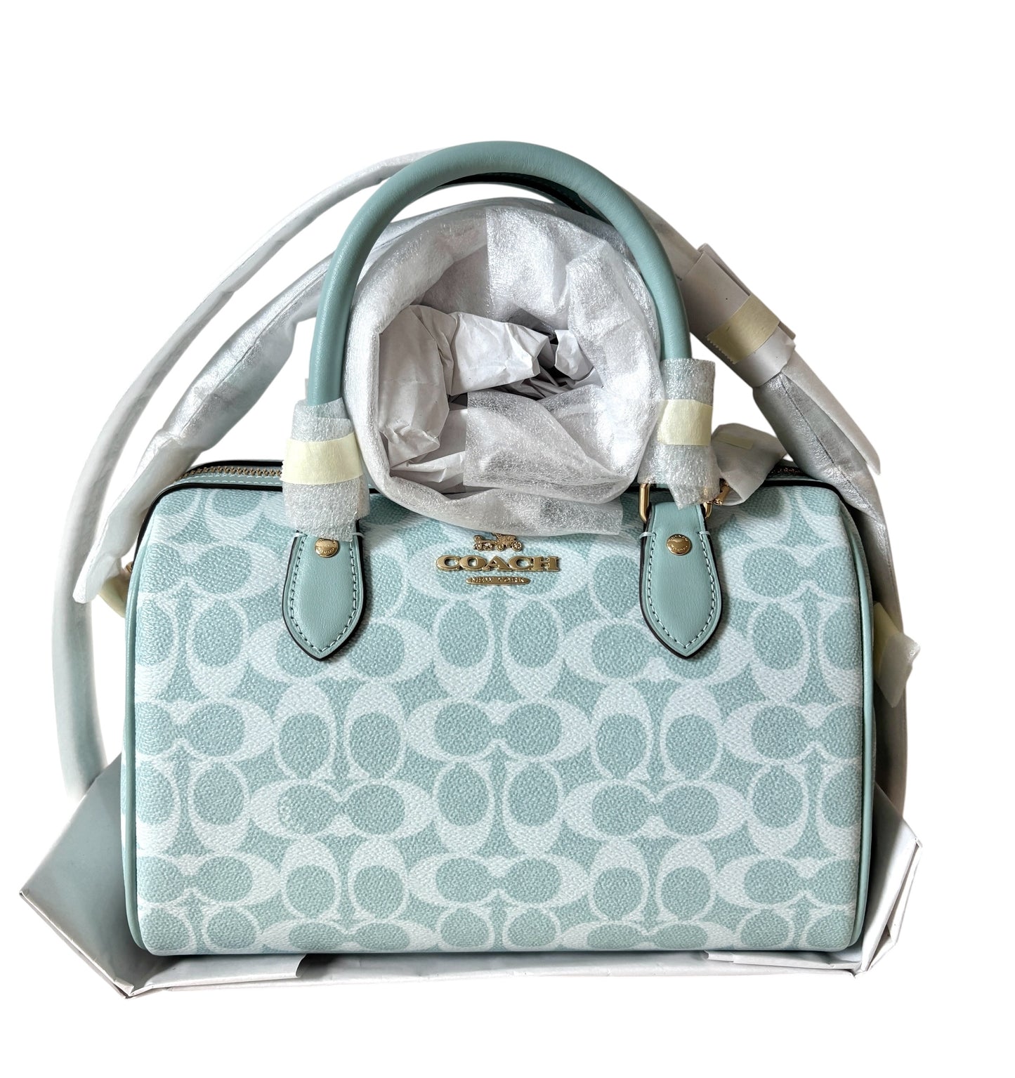 Coach Medium Rowan Satchel in Signature Canvas