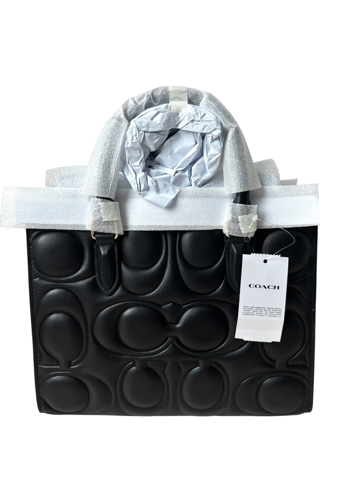 Coach Maggie Tote Small Signature Leather