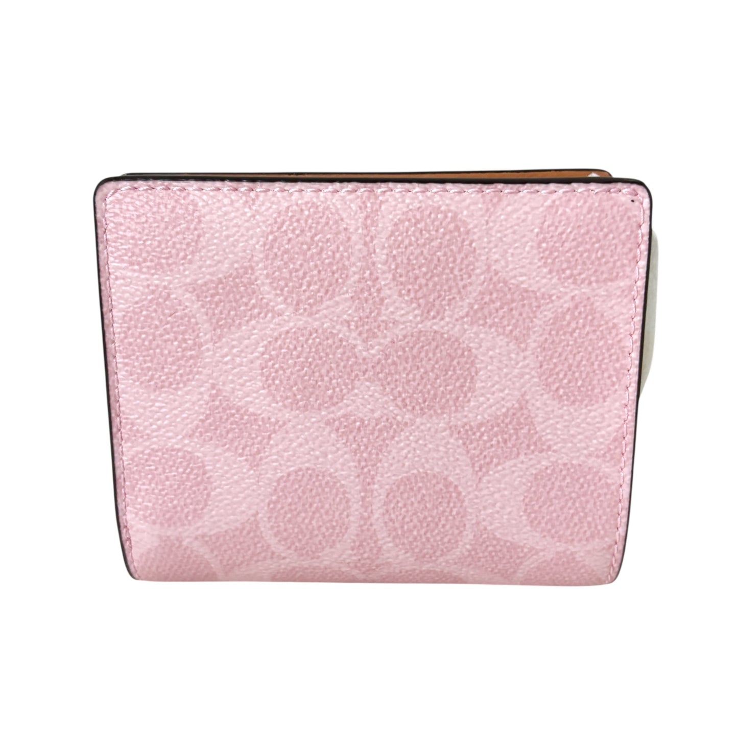 Coach Signature Canvas Snap Wallet