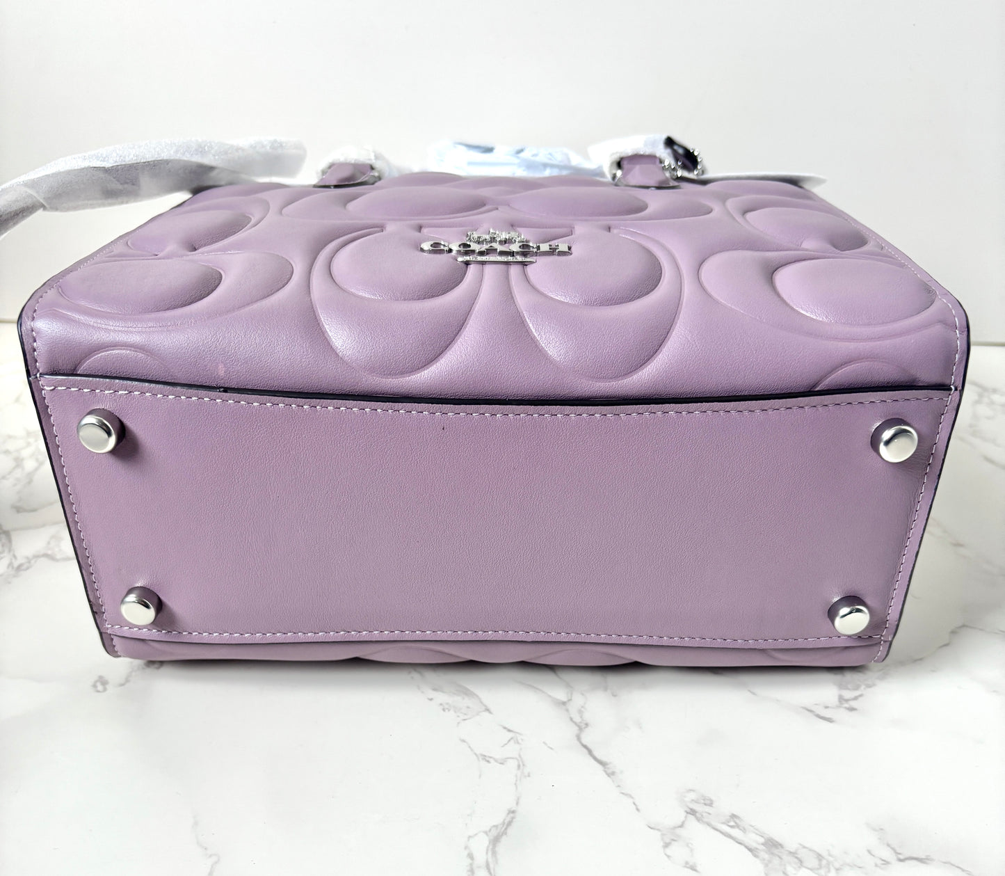 Coach Maggie Tote Small Signature Leather