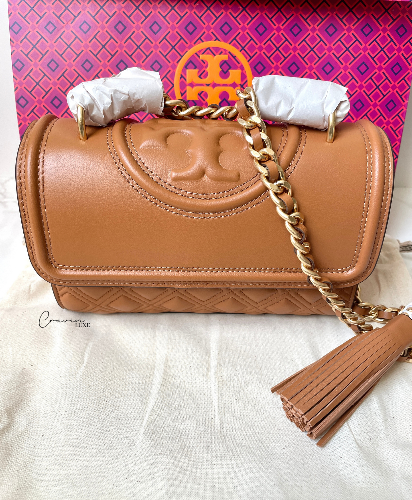 Tory Burch Fleming Small Convertible Shoulder Bag