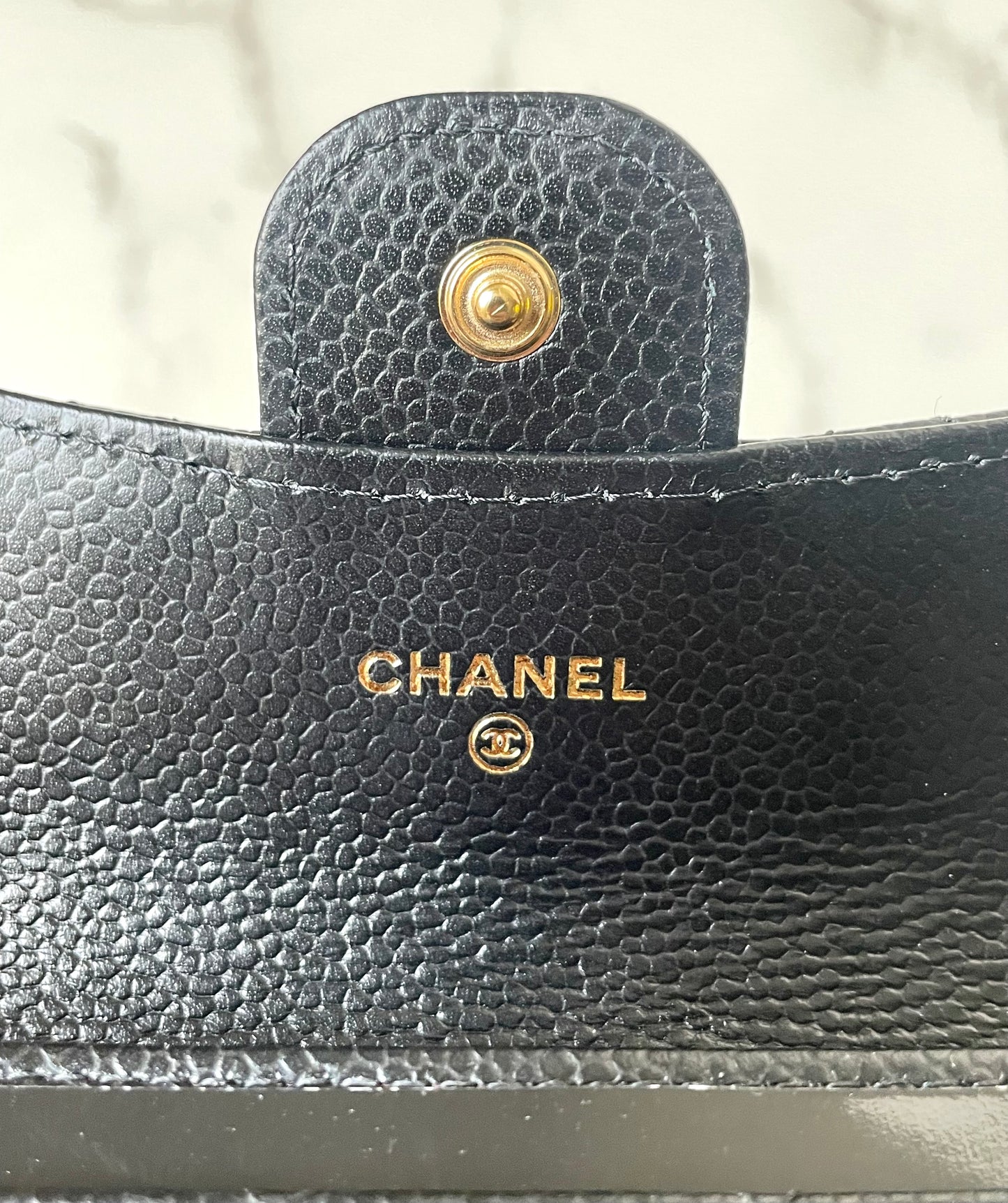 Chanel Classic Flap Caviar Card Holder