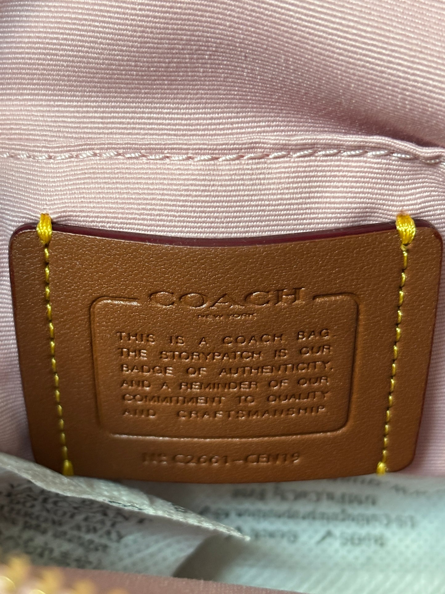 Coach Mini Carey Shoulder Bag