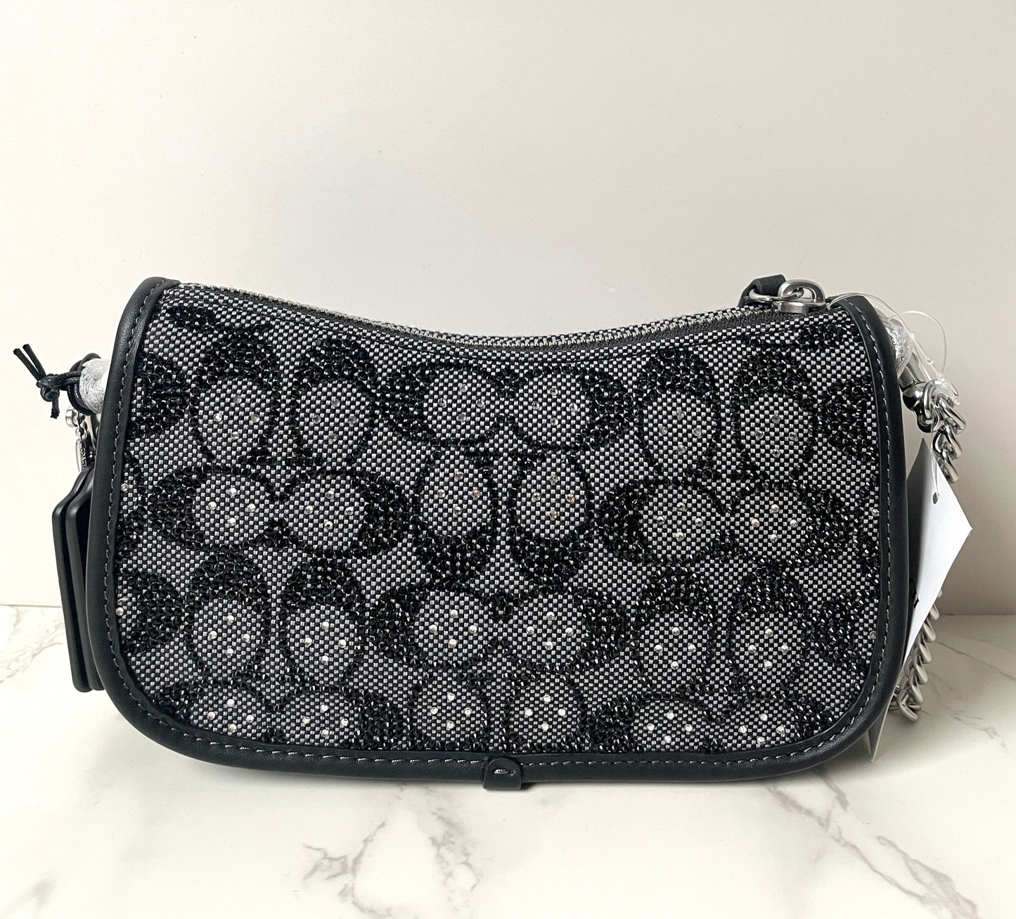 Coach Swinger 20 in Crystal Jacquard