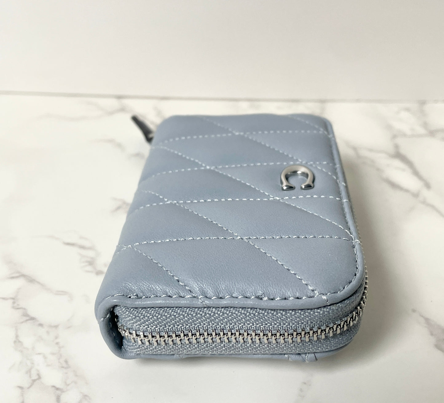 Coach Pillow Quilted Zip Card Case