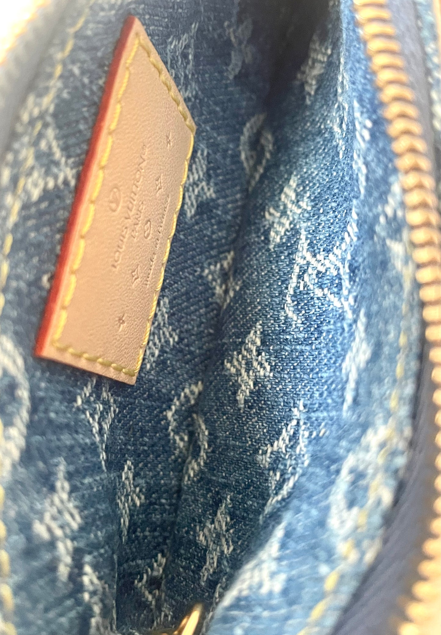 Louis Vuitton Denim Key Pouch