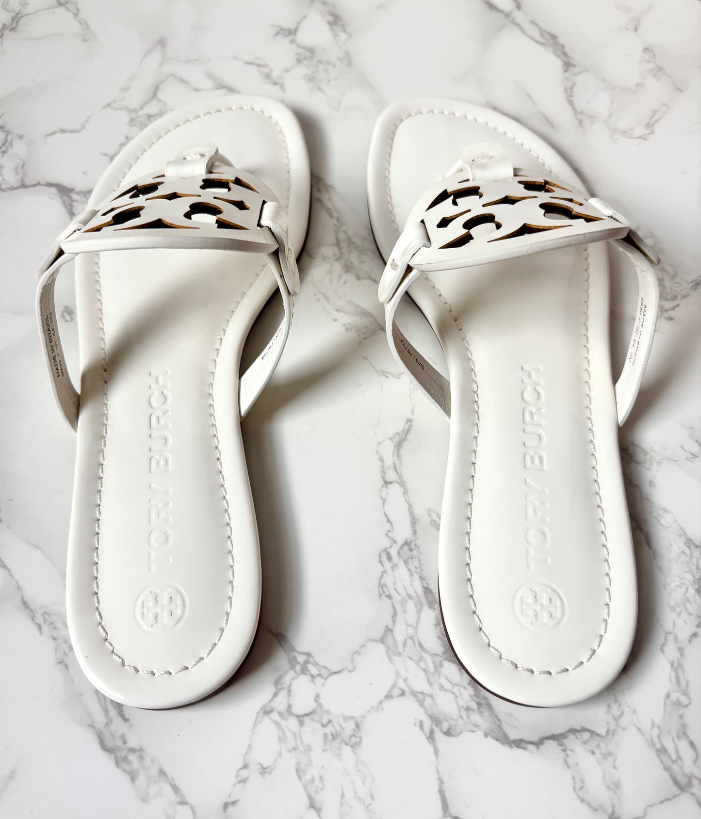 Tory Burch Miller Patent Leather Sandals