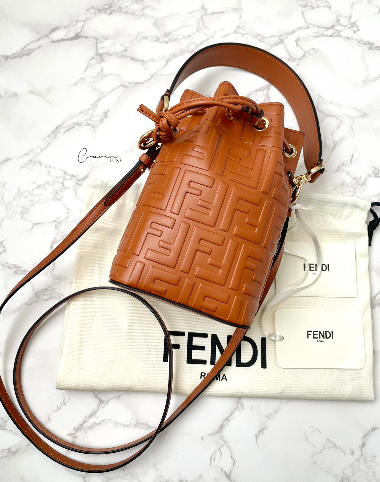 Fendi Mon Tresor Bucket Bag