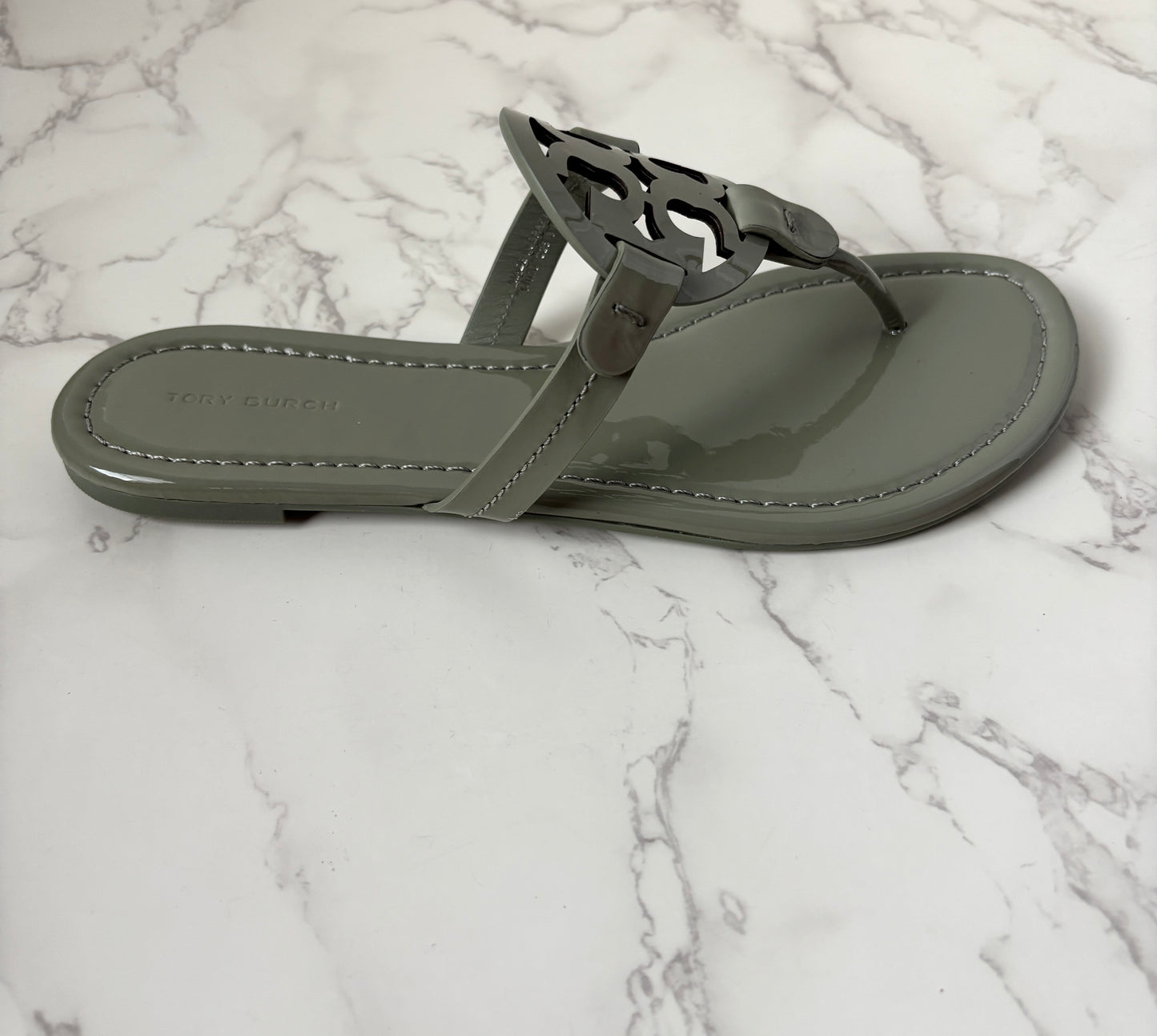 Tory Burch Miller Patent Leather Sandals