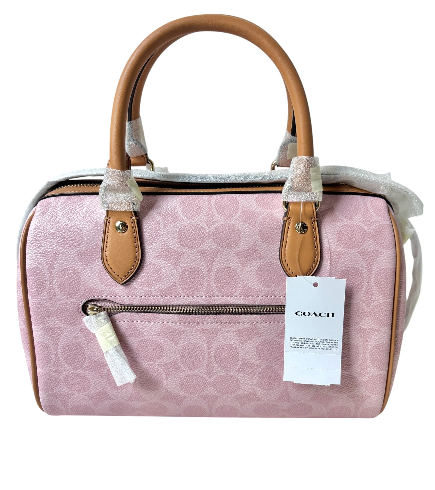 Coach Medium Rowan Satchel in Signature Canvas