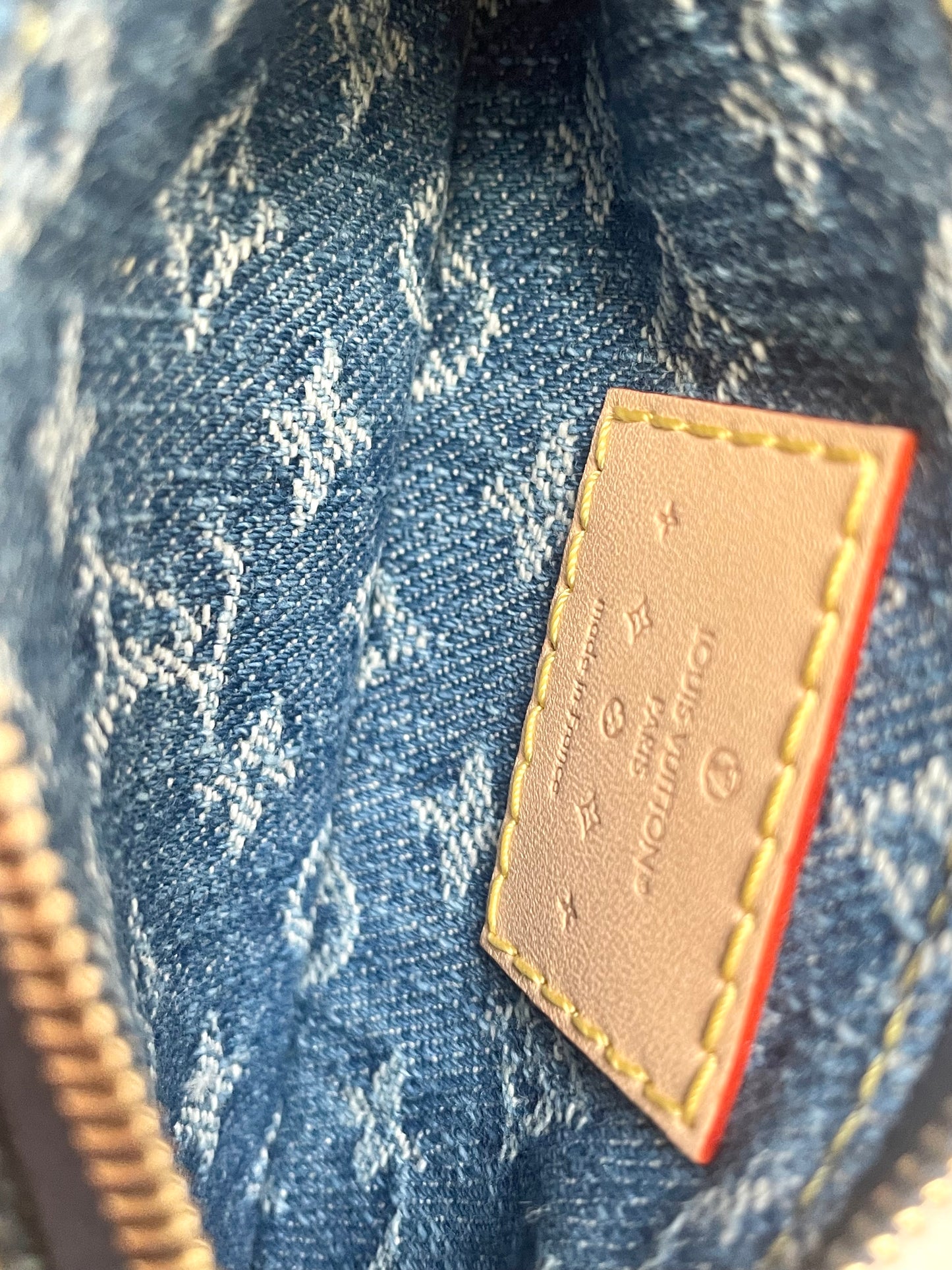 Louis Vuitton Denim Key Pouch