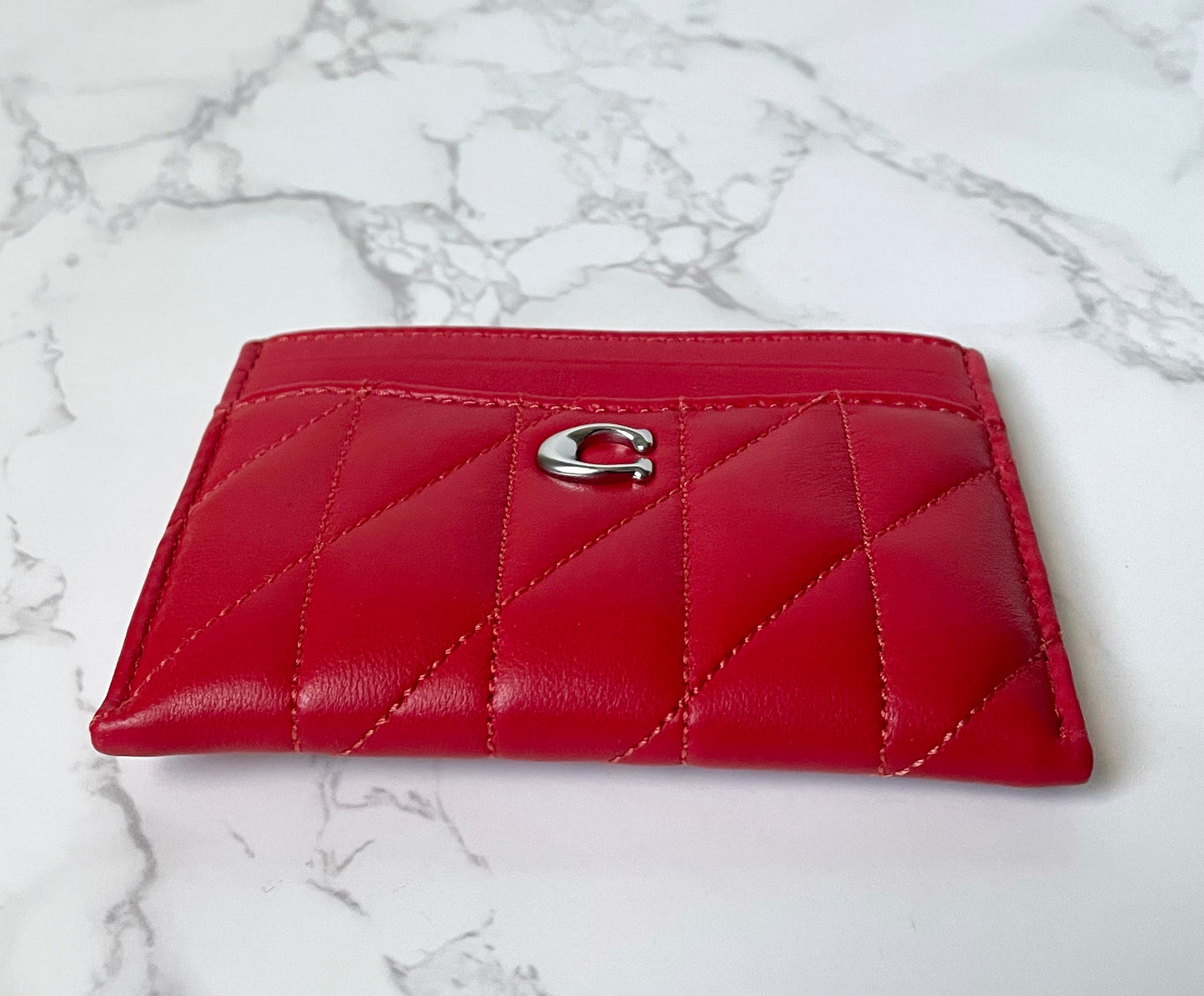 Coach Quilted Card Holder