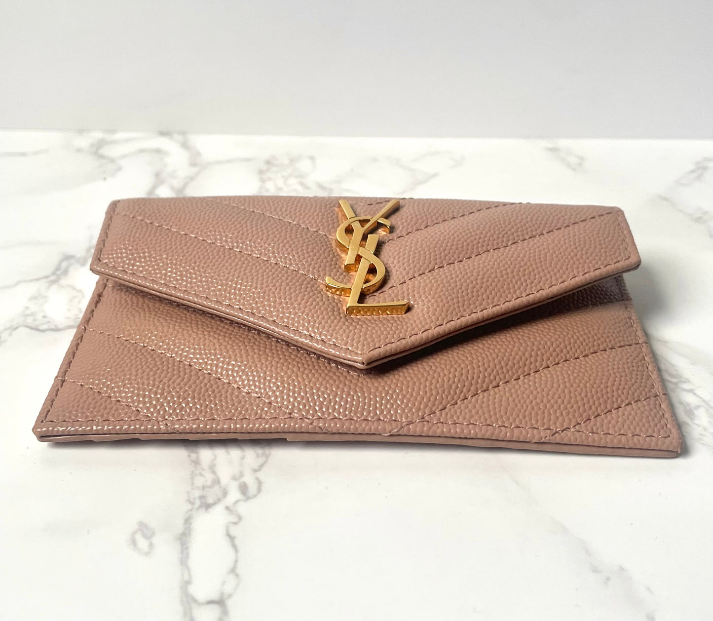 Saint Laurent Cassandre Flap Card Case