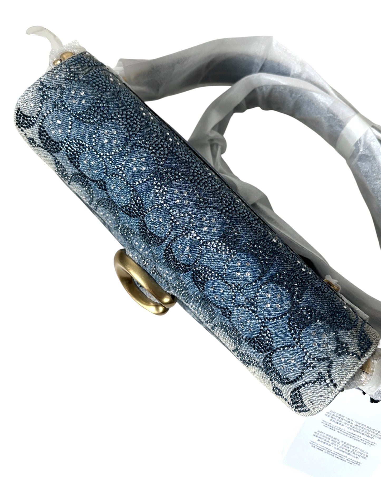 Coach Tabby 26 in Denim Crystal Jacquard
