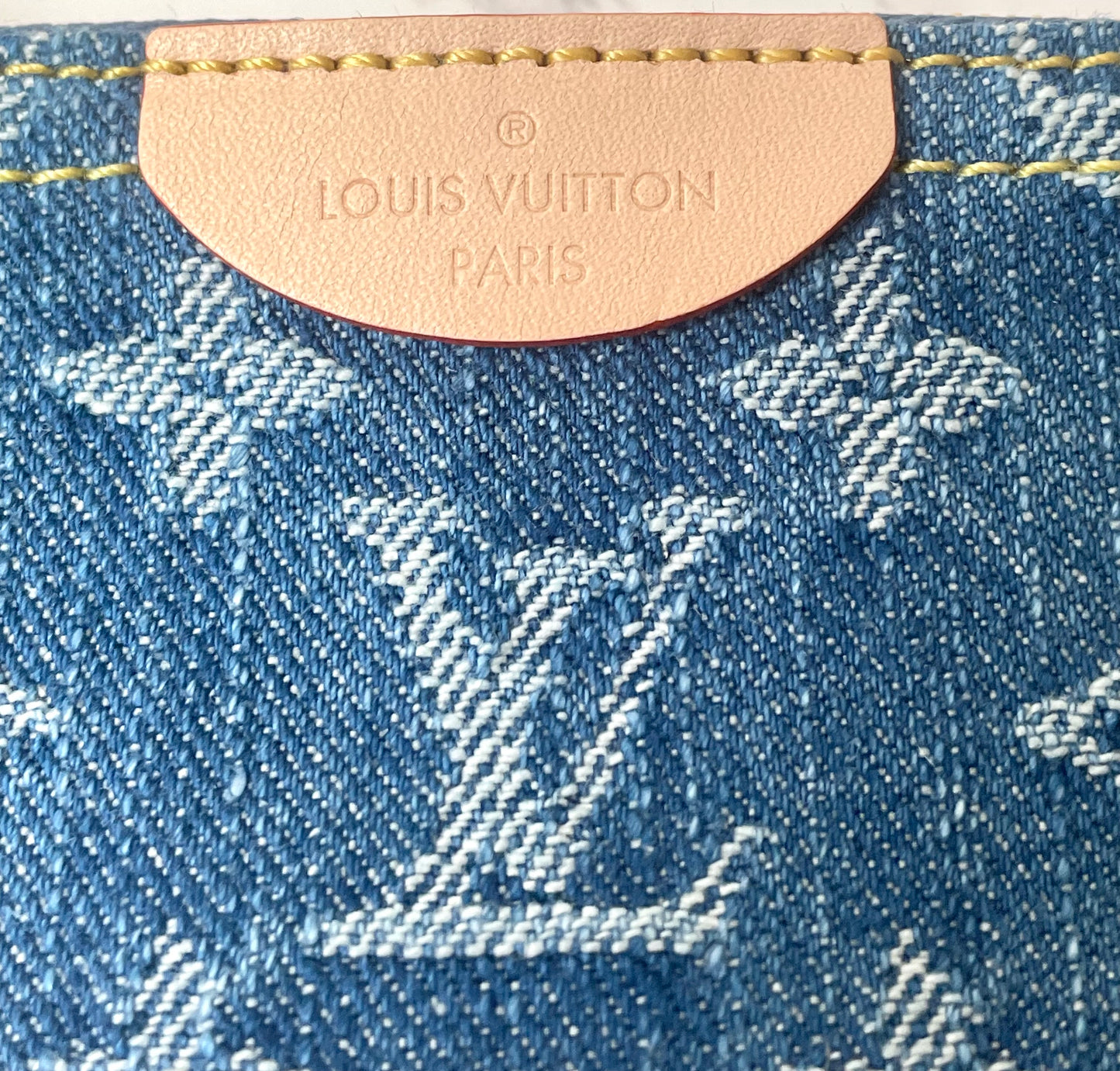 Louis Vuitton Denim Key Pouch