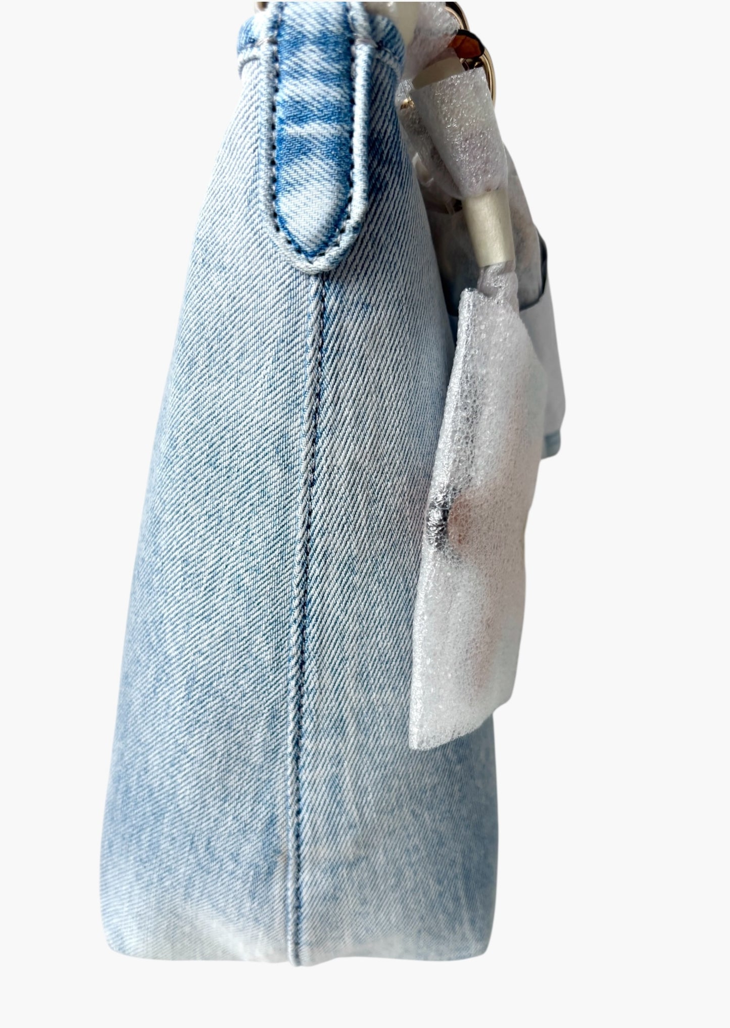 Coach Laurel Shoulder Bag in Loved Denim