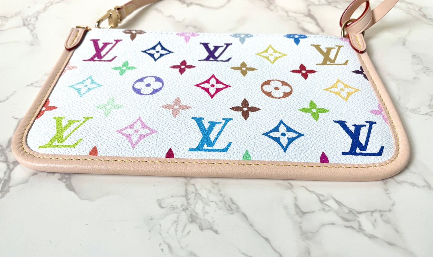 Louis Vuitton x Takashi Murakami Pochette Wristlet