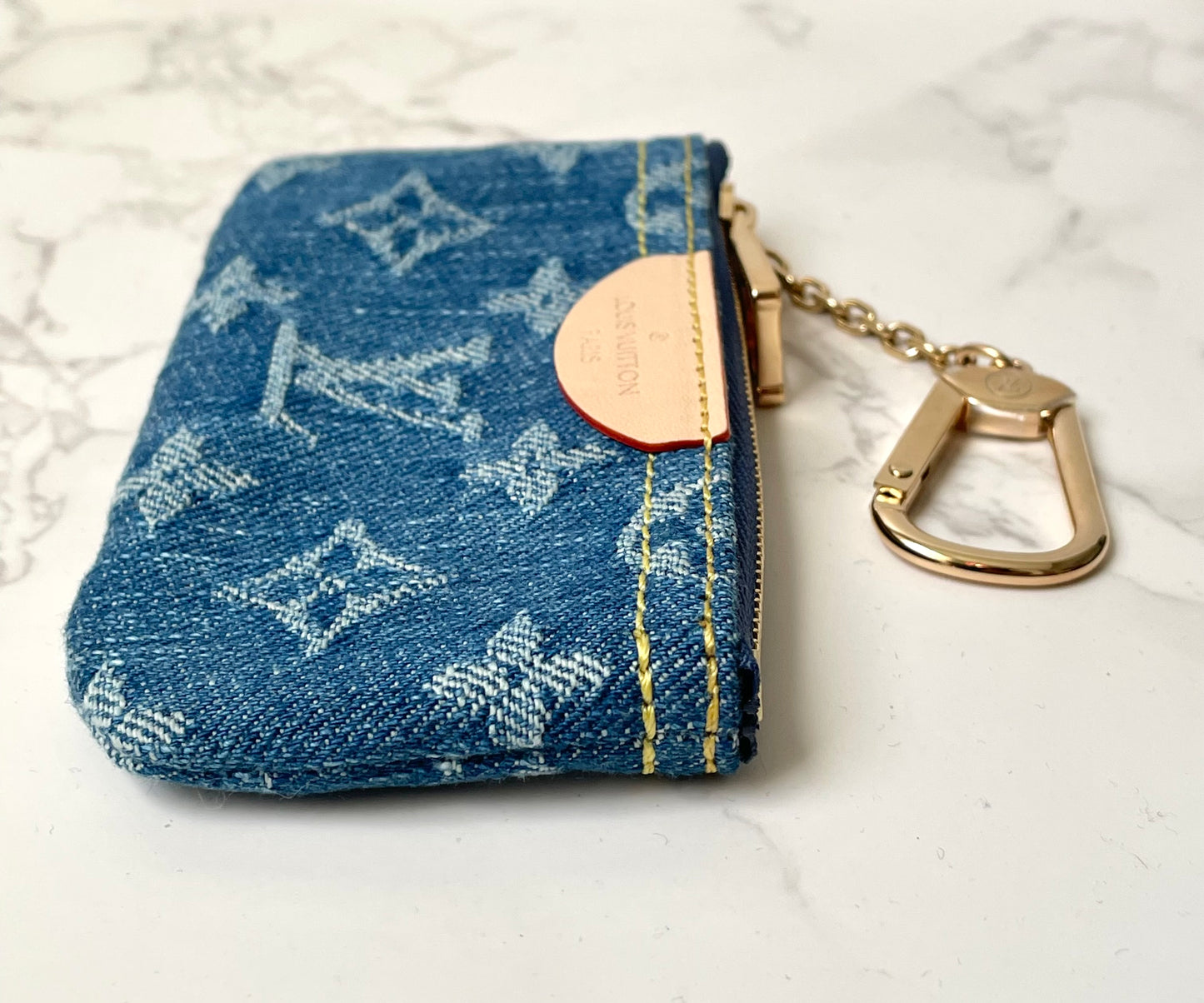 Louis Vuitton Denim Key Pouch