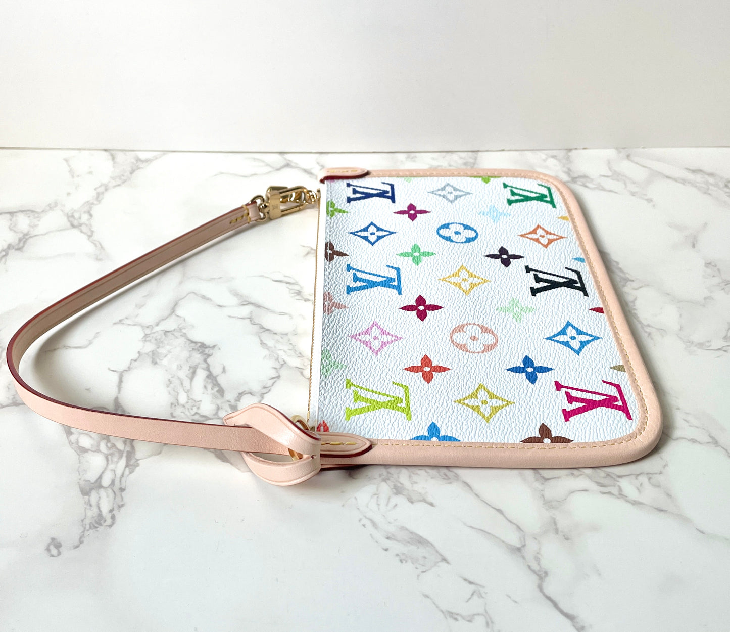 Louis Vuitton x Takashi Murakami Pochette Wristlet
