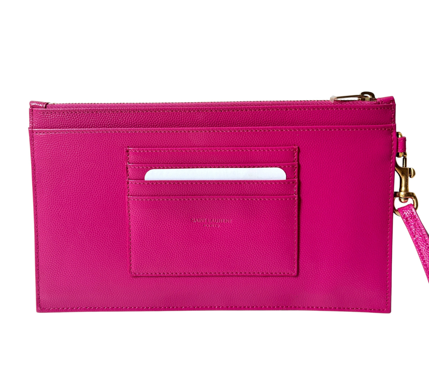 Saint Laurent Large Cassandre Wristlet