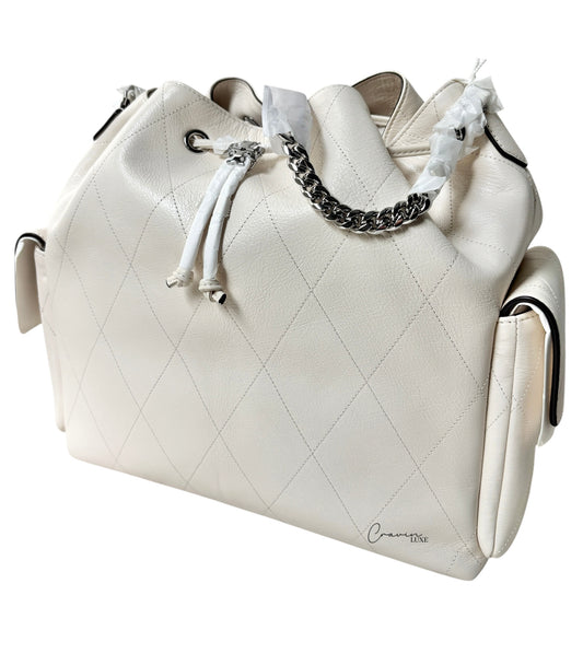 Tory Burch Charlie Drawstring Bag Large