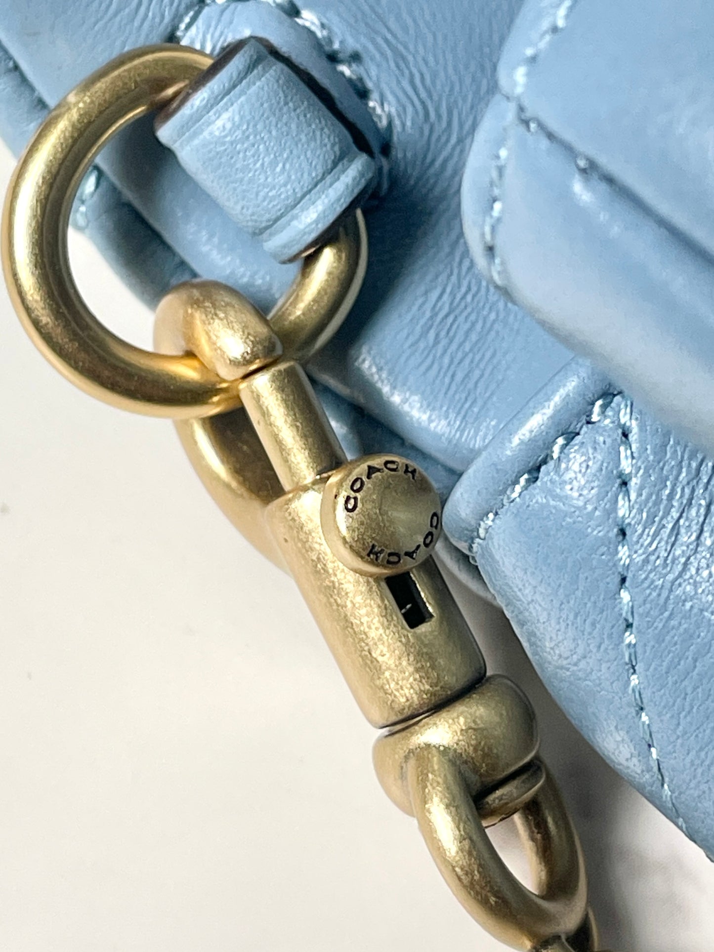 Coach Tabby Quilted Wristlet