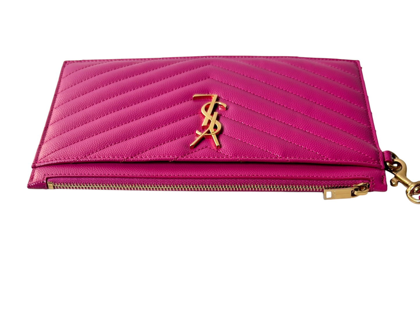 Saint Laurent Large Cassandre Wristlet
