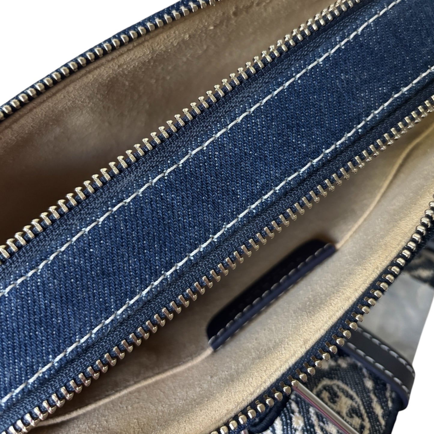 Tory Burch Mini Miller Denim Crossbody