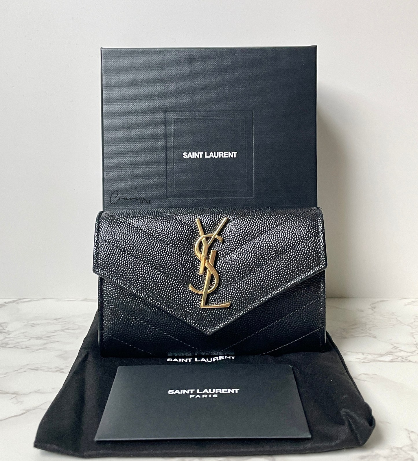 Saint Laurent Small Flap Wallet