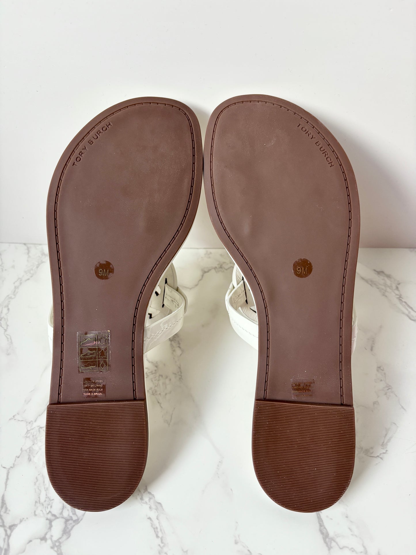 Tory Burch Miller Patent Leather Sandals