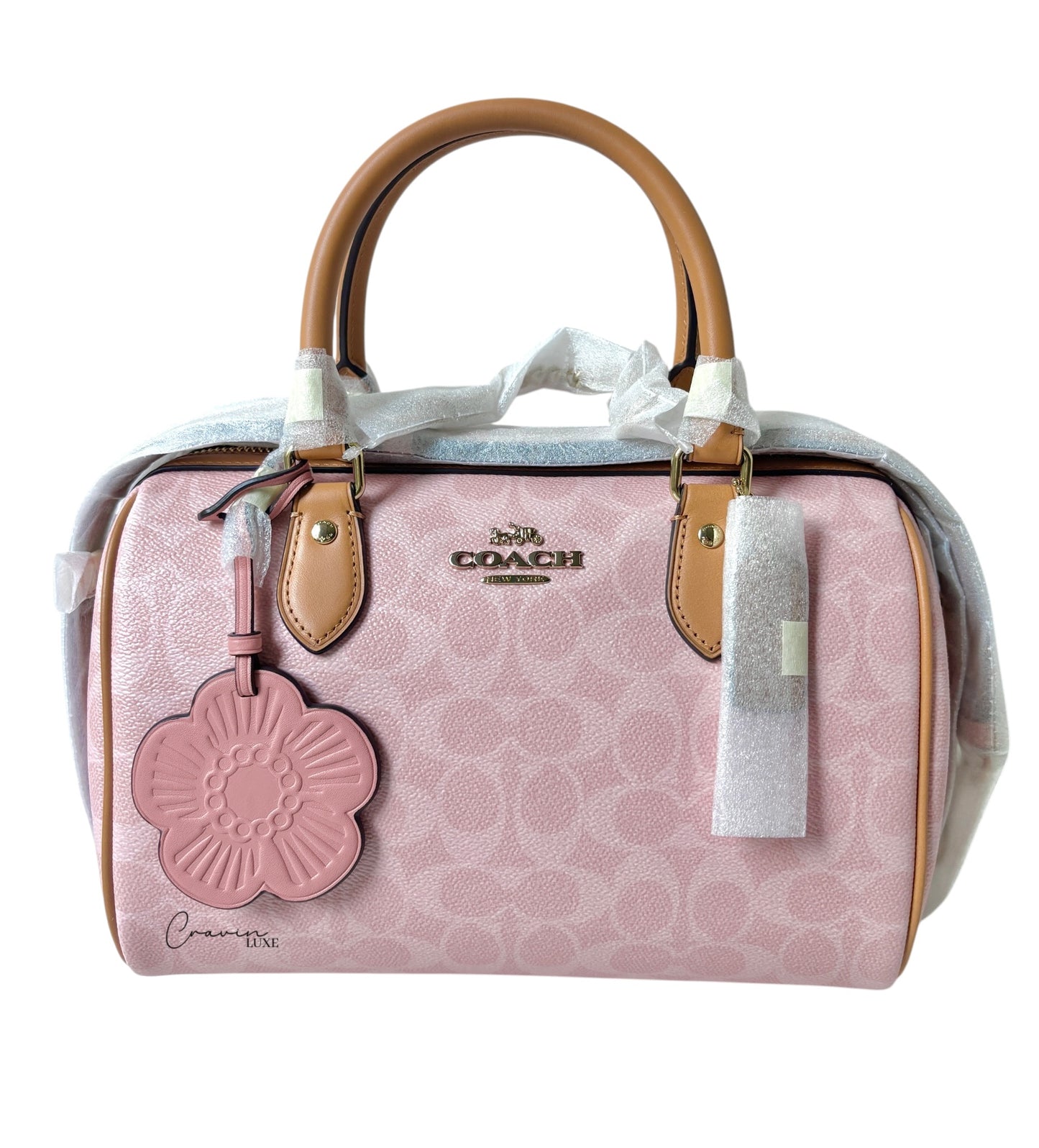 Coach Medium Rowan Satchel in Signature Canvas
