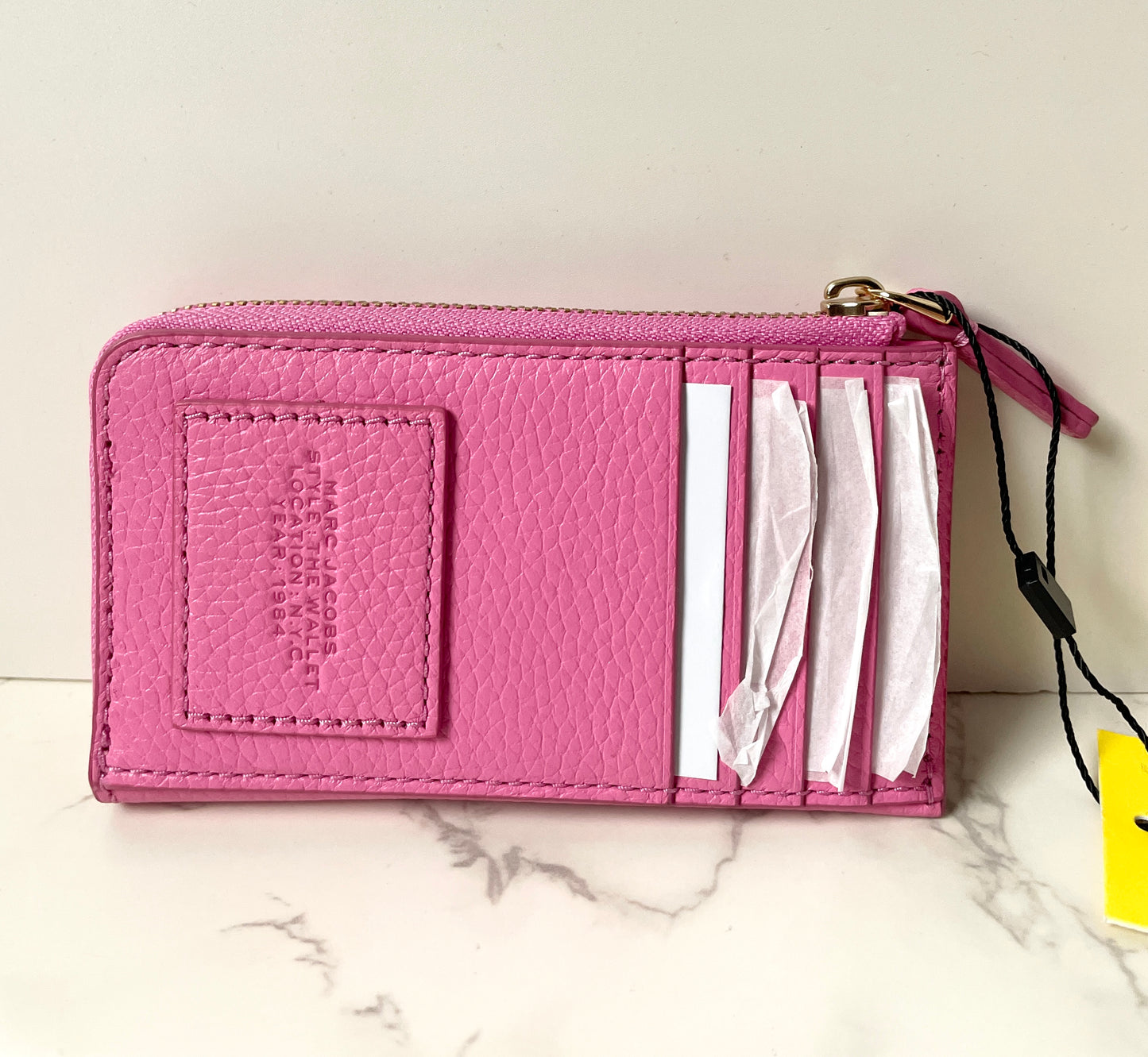 Marc Jacobs Top Zip Card Case Wallet