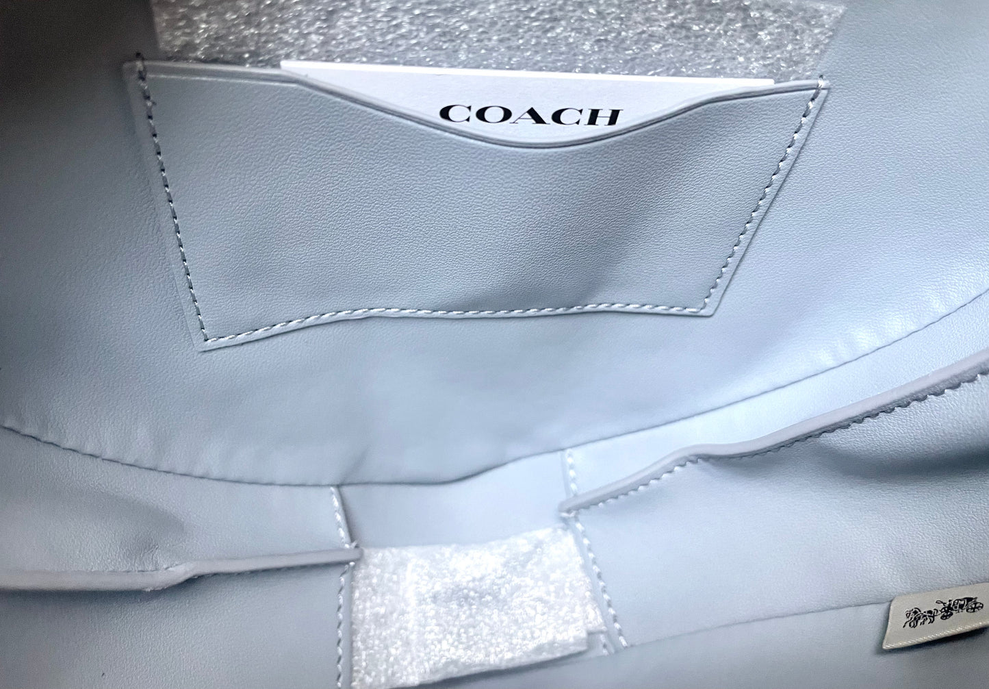 Coach Quilted Leather Heart Bag