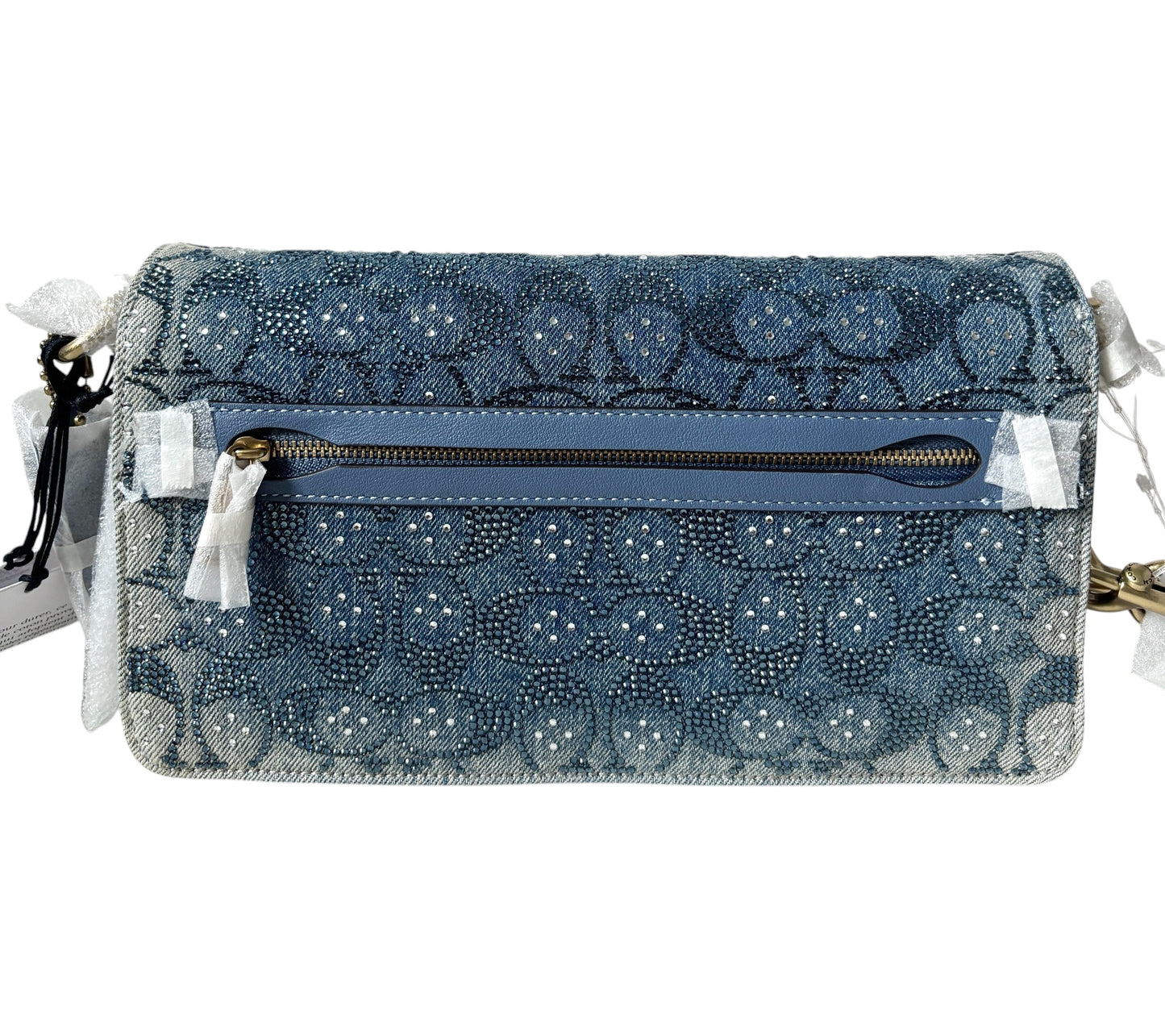 Coach Tabby 26 in Denim Crystal Jacquard