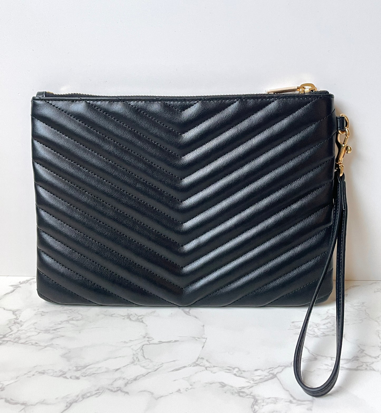 Saint Laurent Matelasse Clutch