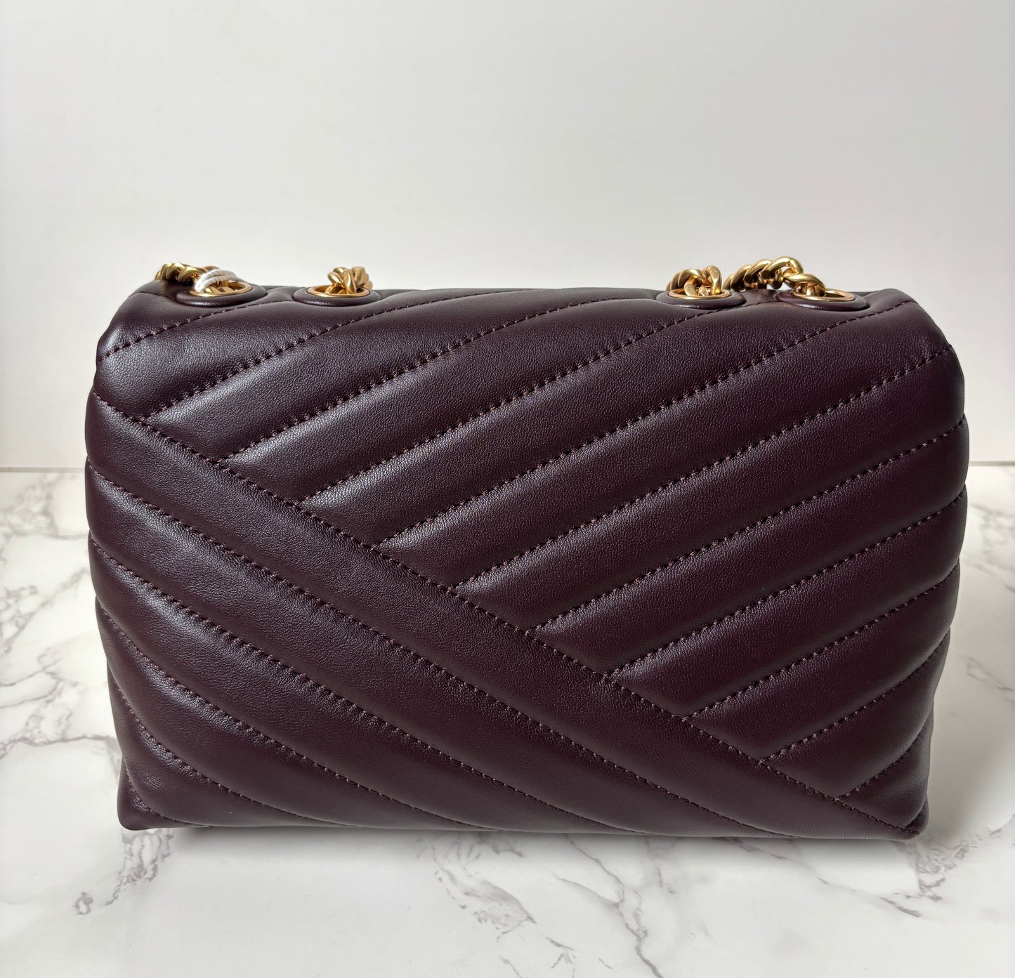 Tory Burch Kira Chevron Small Convertible Shoulder Bag