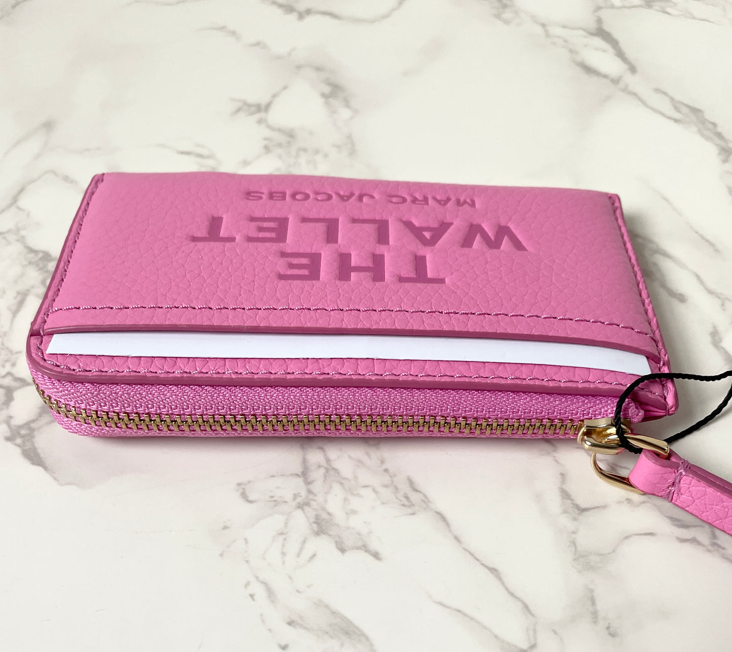 Marc Jacobs Top Zip Card Case Wallet