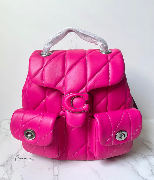 Coach Tabby Quilted Backpack