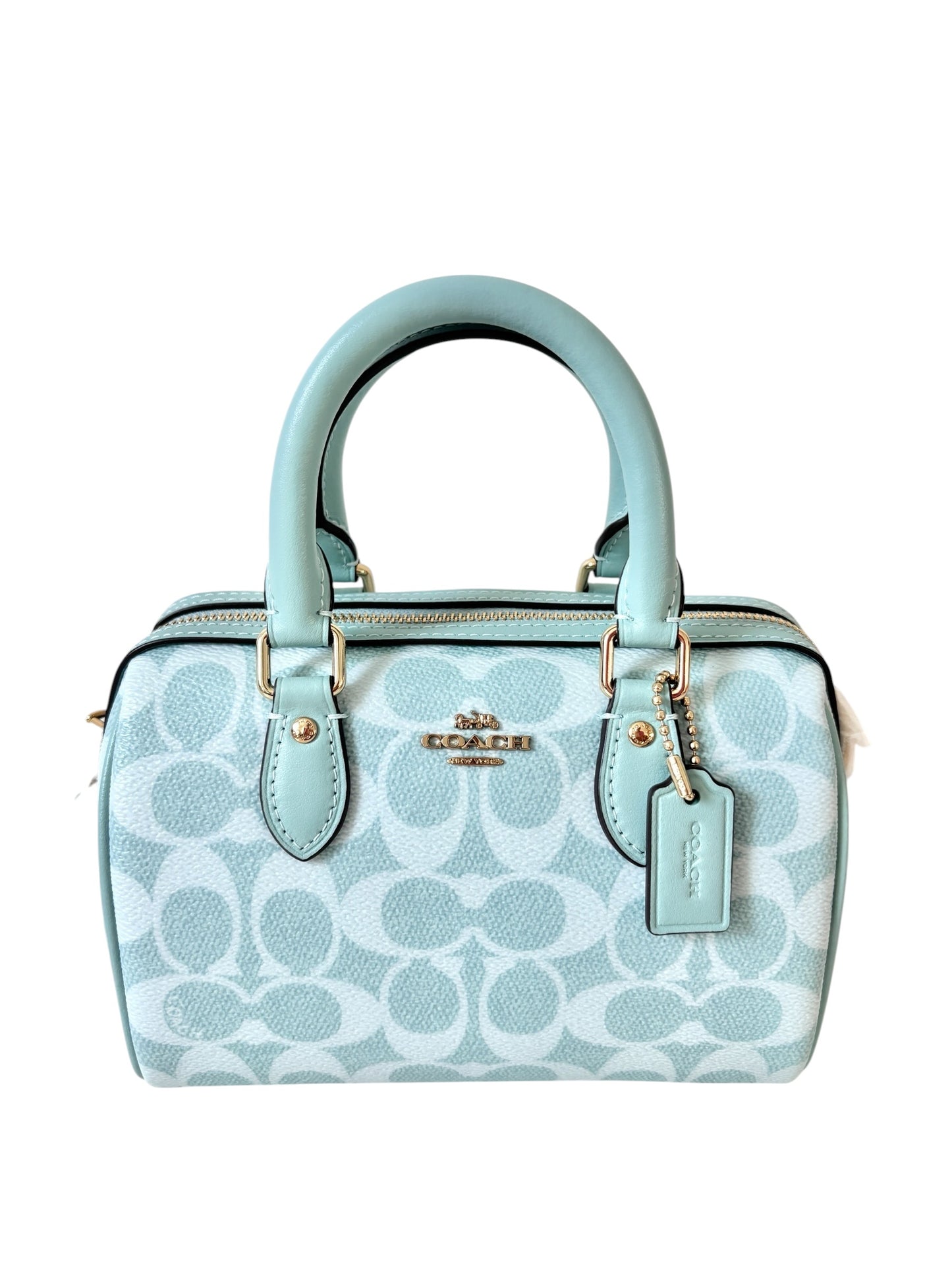 Coach Mini Rowan Satchel in Signature Canvas