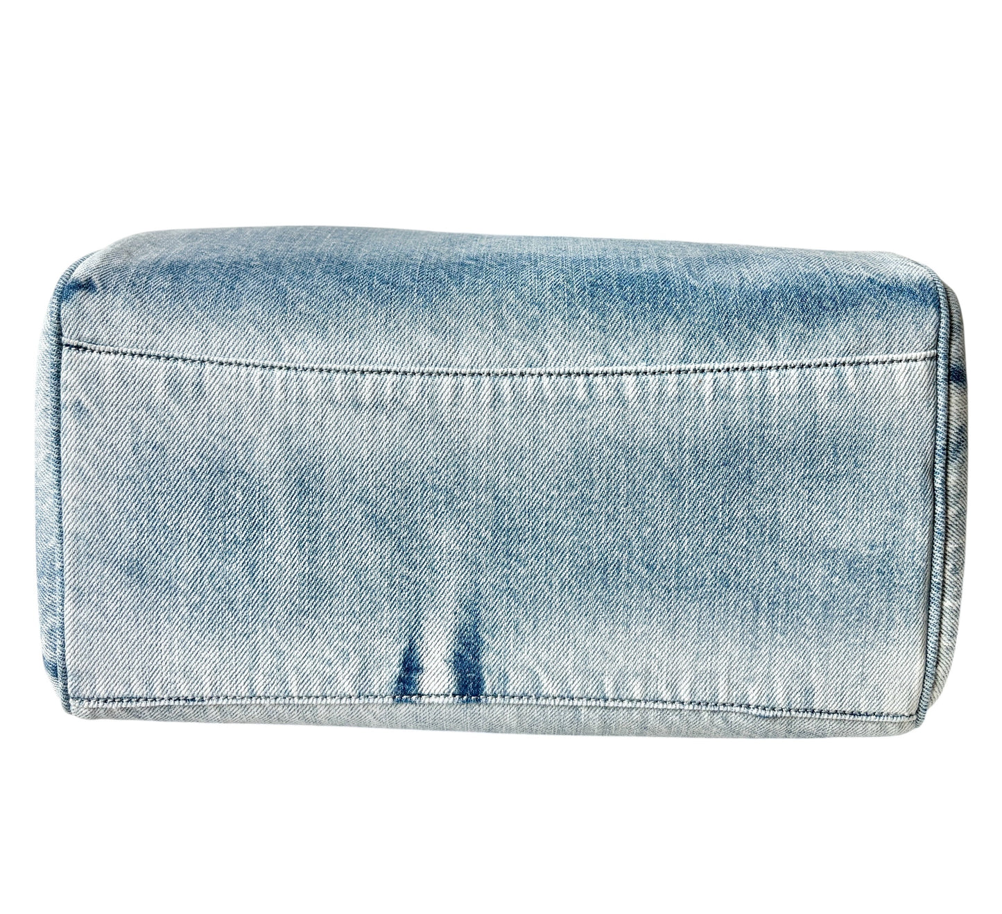 Coach Medium Rowan Satchel in Loved Denim